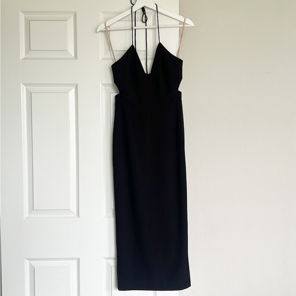 Fame and Partners Black Midi Dress - Picture 3 of 7